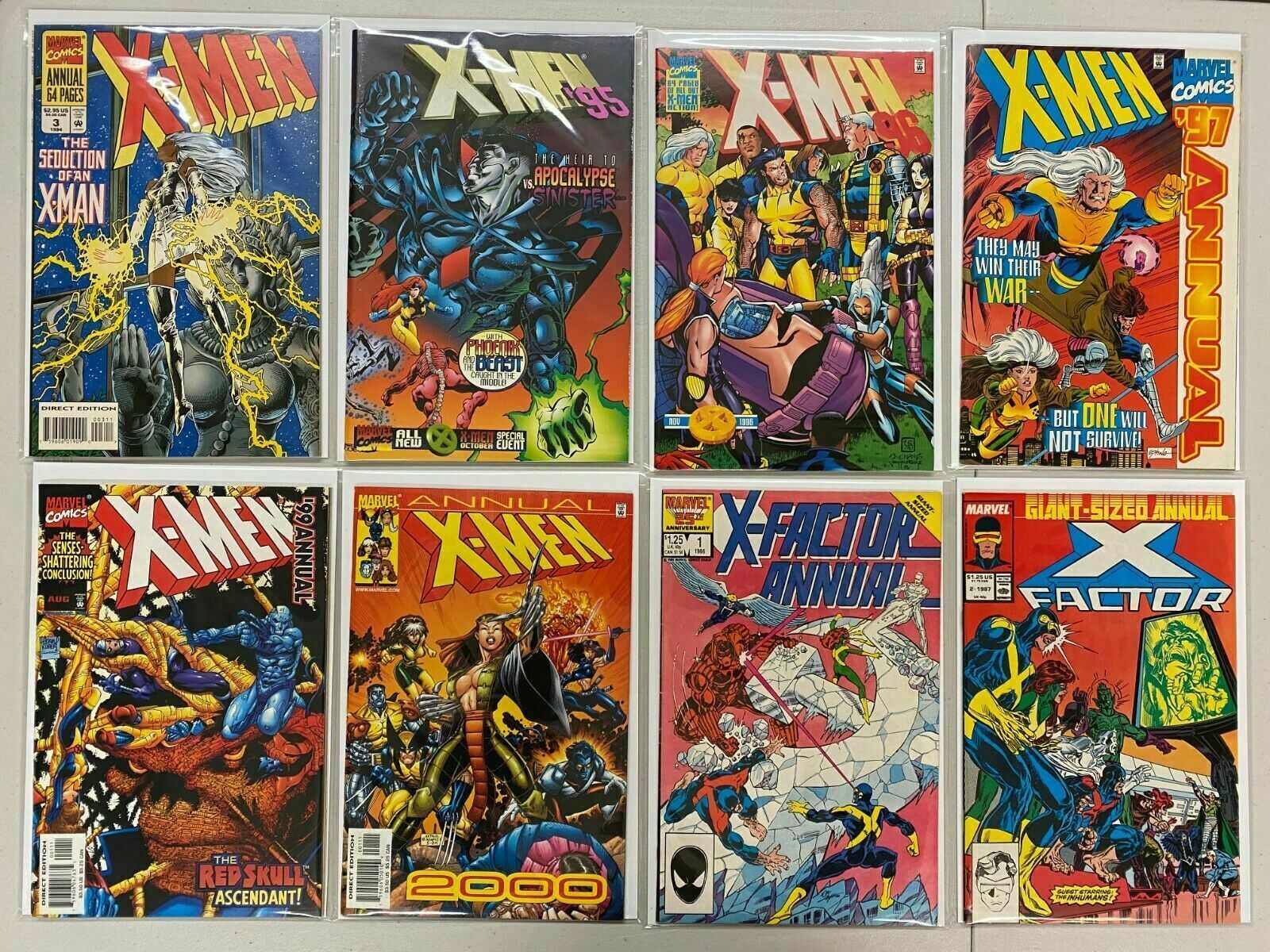 X-Men Annuals comic lot all 30 different books average 8.0 VF (1982 ...