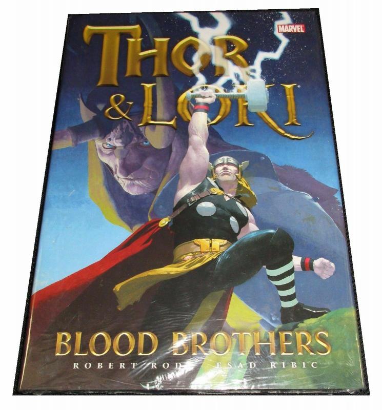 Thor & Loki Blood Brothers Hardcover Graphic Novel (Marvel) New/Sealed!