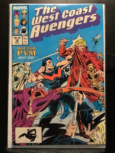 West Coast Avengers #36 Direct Edition (1988)