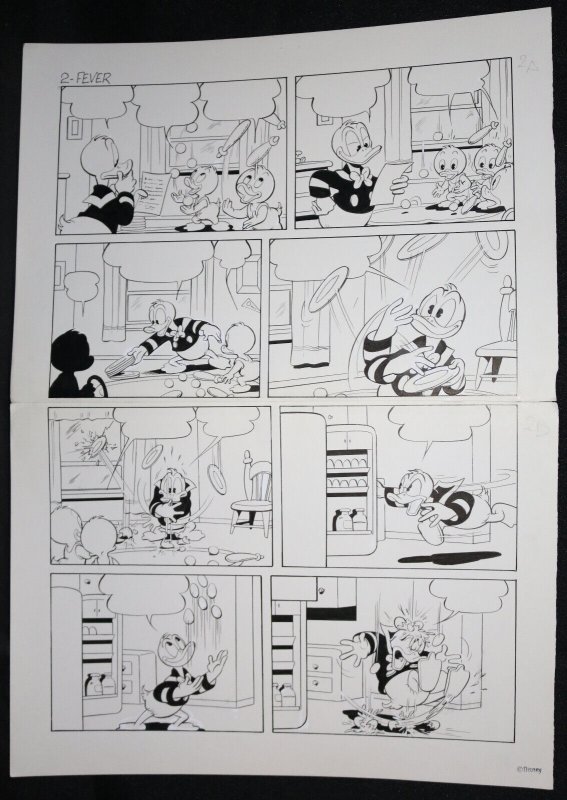 Donald Duck & Co #14 Complete 10pg Story Circus Fever '84 art by Beatriz Bolster