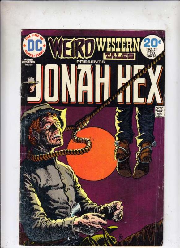 Weird Western Tales #21 (Mar-73) VG/FN Mid-Grade Jonah Hex