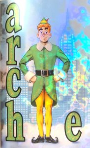 ARCHIE HAPPY HORRORDAYS #1 ELF HOMAGE “FOIL’’ VARIANT ONLY ONE PRINTED NM.