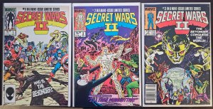Secret Wars II Issues #1-9 Complete Set