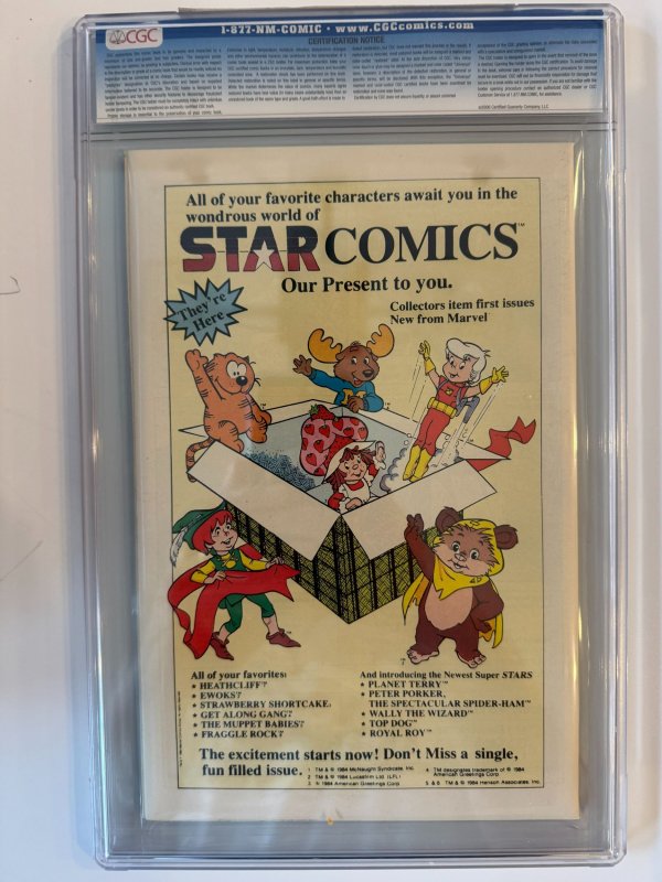 Beauty and the Beast #3 CGC 9.8 White Pages (1985)