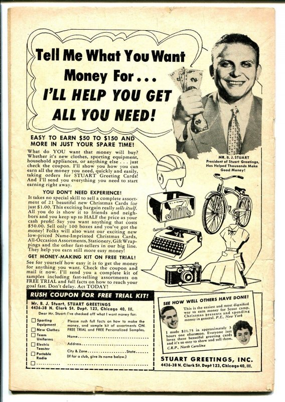 Peter Rabbit #24 1954-Avon-Jesse James-TV-western theme-VG+