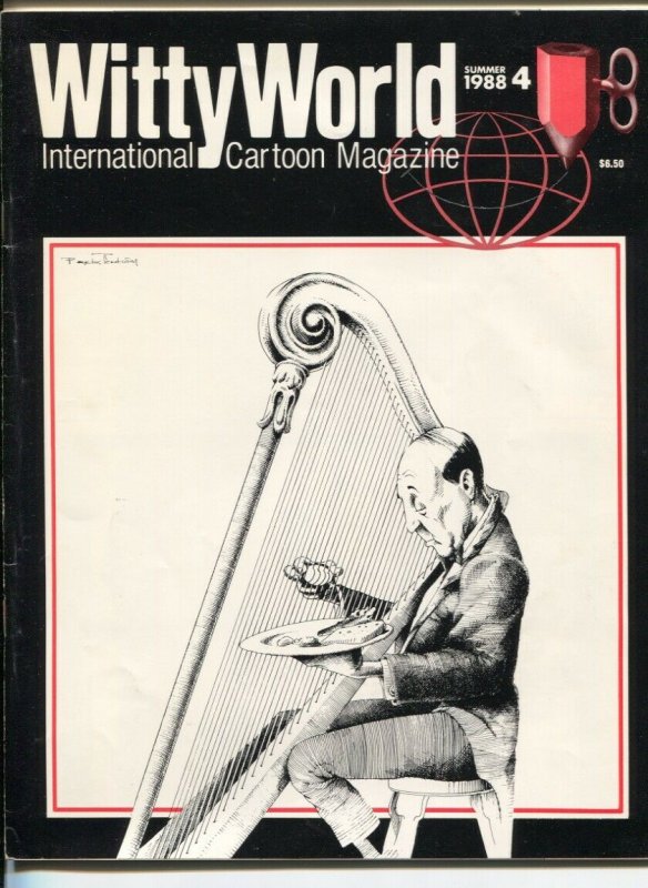 Witty World #4 1988-International Cartoon Magazine-Phil Yeh-Milt Caniff-FN