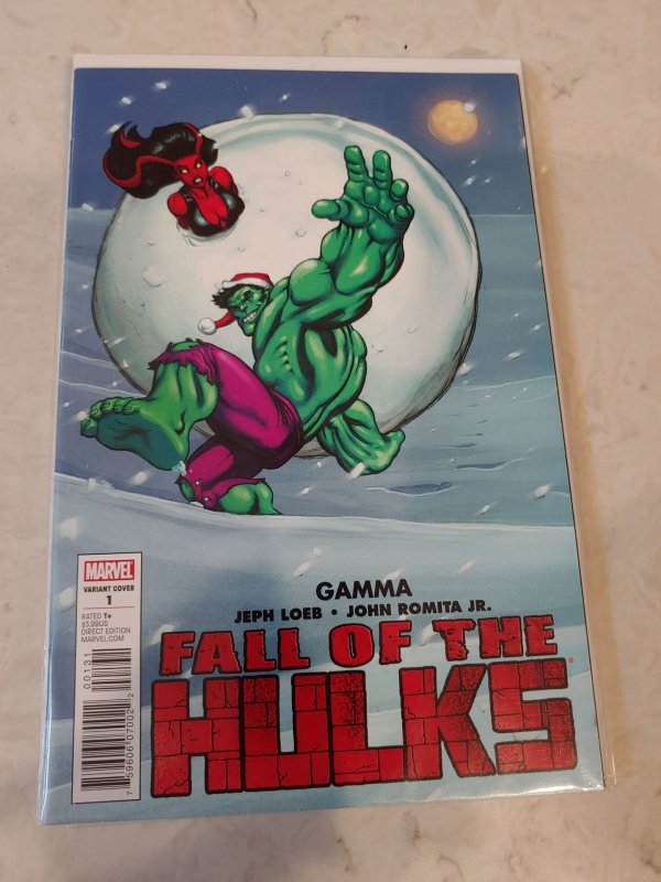 Fall of the Hulks: Gamma #1  Ed McGuinness Variant Death of General Ross