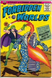 Forbidden Worlds #128 1965-ACG-Magicman-Merlin-Pete Costanza-FN