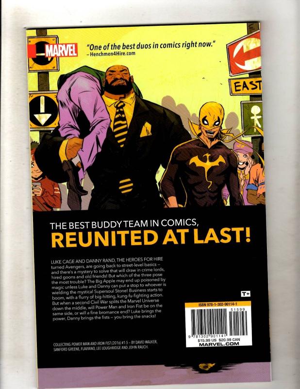 Power Man Iron Fist V1 Back In Marvel Comics TPB Graphic Novel Comic Book J340 