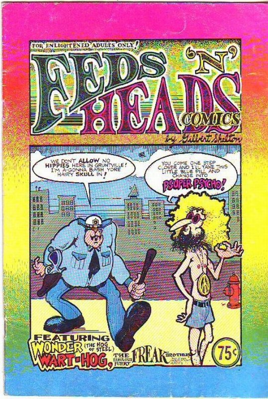 Feds 'N' Heads Comics #1 (Jan-68) FN- Mid-Grade The Freak Brothers (Phineas, ...