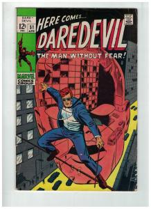 DAREDEVIL 51 VG April 1969 BARRY WINDSOR SMITH