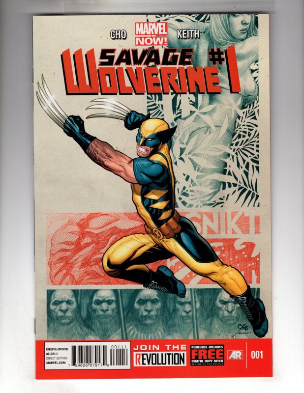 Savage Wolverine #1 (2013)   / GMA1