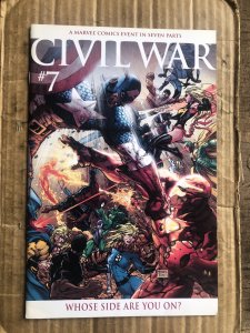 Civil War #7 Turner Cover (2007)