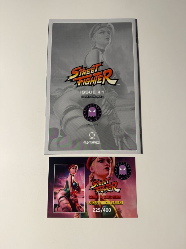 Street Fighter #1 Greg Horn Virgin Variant 225/400