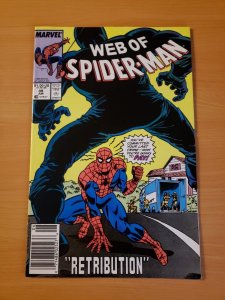 Web of Spider-Man #39 Newsstand Edition ~ NEAR MINT NM ~ (1988 Marvel) 