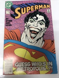 Superman (1987) # 9 (VF/NM) Canadian Price Variant • CPV • John Byrne • DC