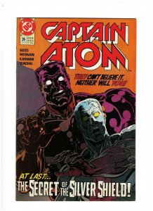 Captain Atom #35 VF+ 8.5 DC Comics 1989 The Silver Shield
