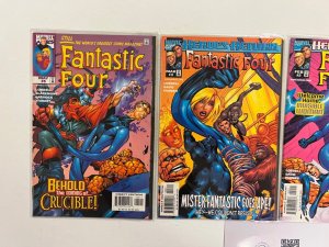 4 Fantastic Four Marvel Comic Books # 1 2 3 5 Defenders Iron Man Hulk 75 JS40