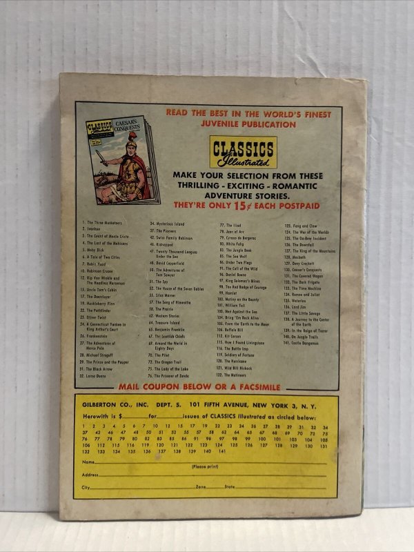 Classics Illustrated Special Issue The Rough Rider 