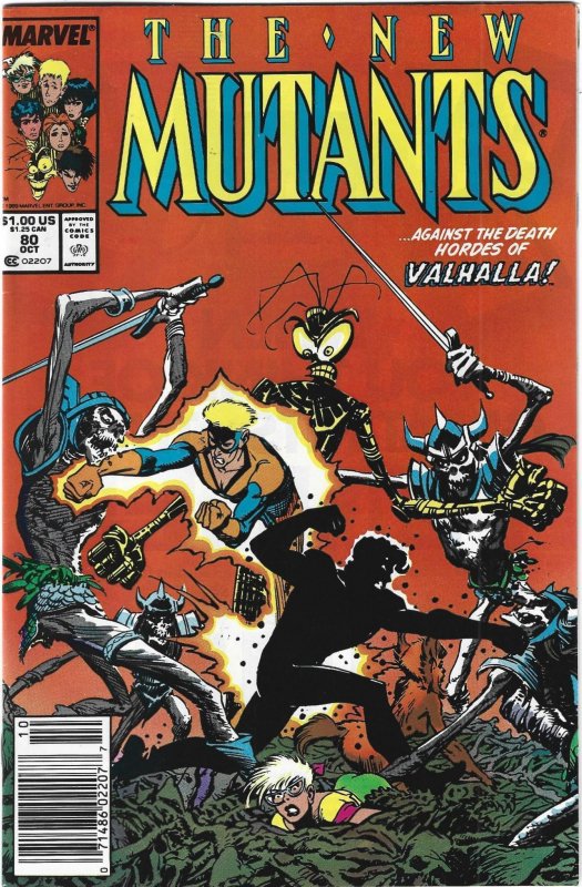 The New Mutants #74  through 82 (1989)