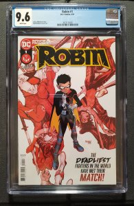 CGC Graded 9.6 Robin #1 (2021)