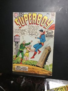 Superboy #100 (1962) 1st Phantom Zone Criminals Ultra Boy Mid grade FN Boca CERT