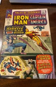 Tales of Suspense #64 (1965)1st black widow costume uppermod grade