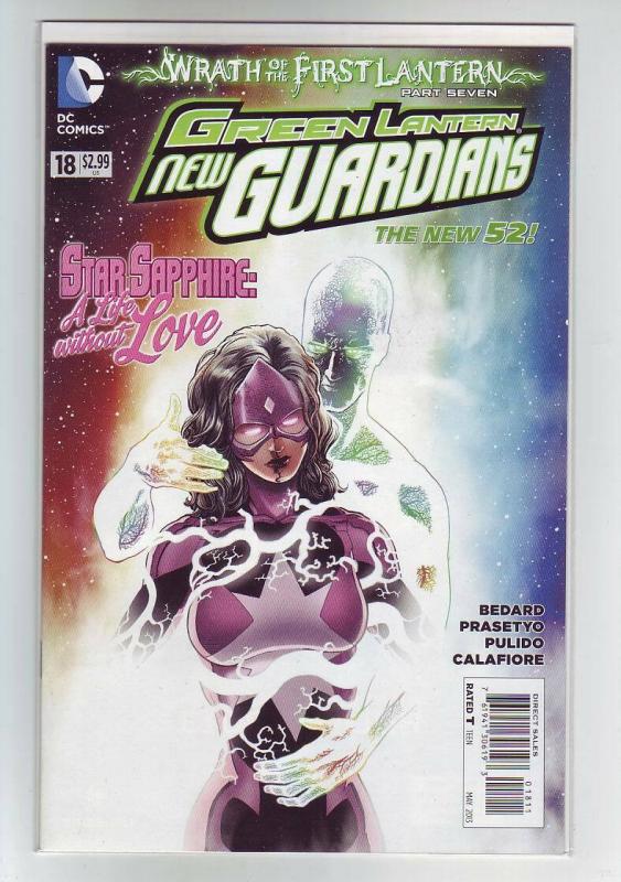 GREEN LANTERN NEW GUARDIANS (2011 DC) #18