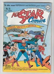 All-Star Comics #36 (Aug-47) FR/GD- Affordable-Grade Justice Society of Ameri...
