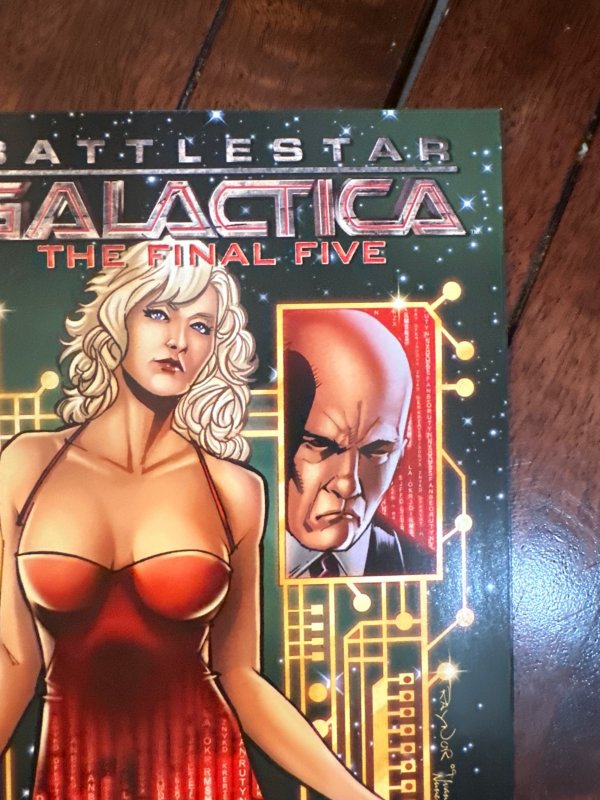 Battlestar Galactica: The Final Five #4 Cover B (2009)
