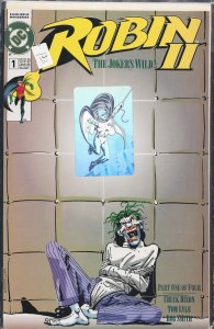 Robin II: The Joker's Wild! #1 Straight Jacket Cover (1991)