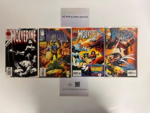 4 Wolverine Marvel Comic Books # 103 104 105 106 Avengers Spiderman 40 SM5