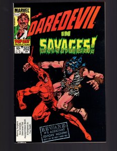 Daredevil #202 Direct Edition (1984) / ID#057