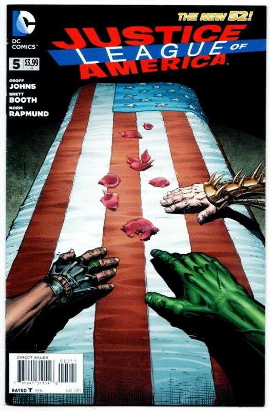 New 52 Justice League of America #5 (DC, 2013) VF/NM