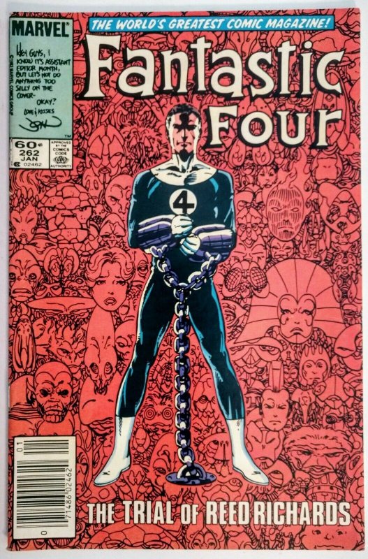 Fantastic Four #262 MARK JEWELERS VARIANT