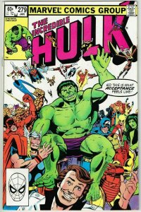 Incredible Hulk #279 (1962) - 7.0 FN/VF *Everyone Loves a Parade*