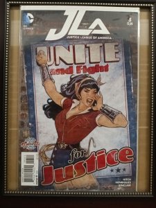 JUSTICE LEAGUE OF AMERICA #3 (OF 10) BOMBSHELLS VARIANT COVER DC 2015. Nw62