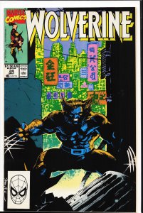 Wolverine #30 Direct Edition (1990) Wolverine
