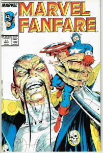 Marvel Fanfare #32 (1982) - 8.0 VF *Captain America/Vision*