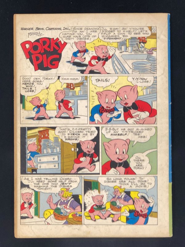 Four Color #182 (1948) VG/FN Porky Pig in Ever-Never Land