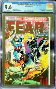 Ghost Rider/Captain America: Fear (1992) - CGC 9.6 - Cert# 4253484013