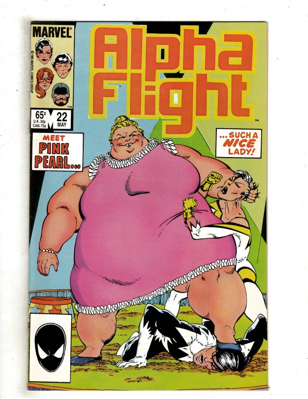 Alpha Flight #22 (1985) SR18