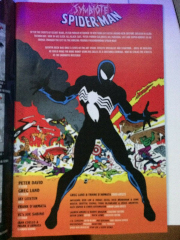 Symbiote Spider-Man #1 2019 NM Mysterio Marvel Comic 