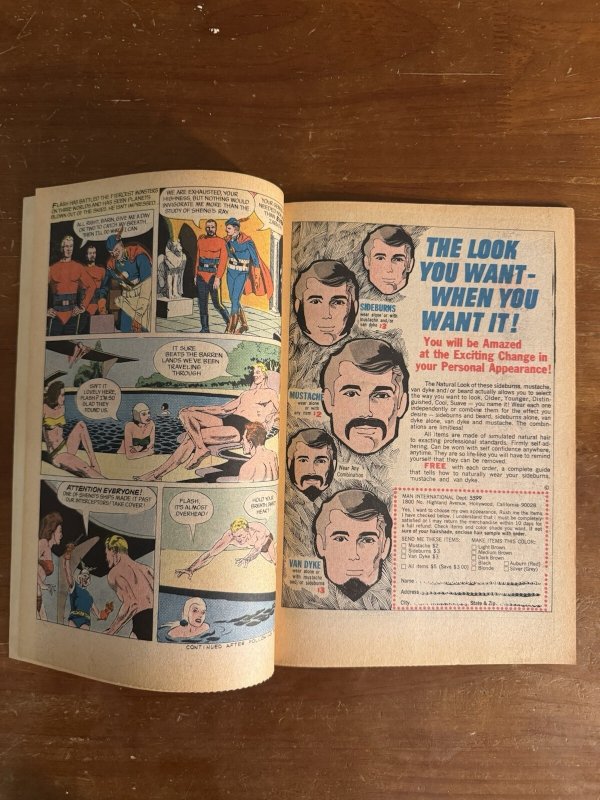 Flash Gordon #12 (Charlton 1969) [FN] “Flash Gordon Versus Sheng The Savage”