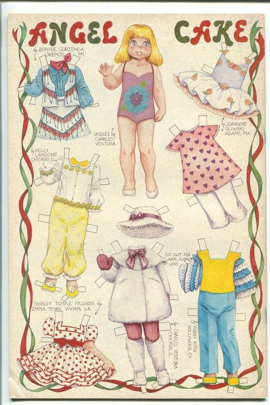 Vicki Valentine #2 1985-BILL WOGGON-Christmas cover- paper dolls FN