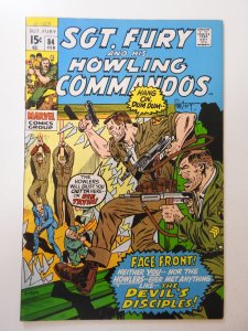 Sgt. Fury #84 (1971) VF- Condition! ink fc