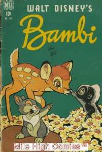 BAMBI (1943 Series) (DELL) (DISNEY) #1 FC #186 Fine Comics Book