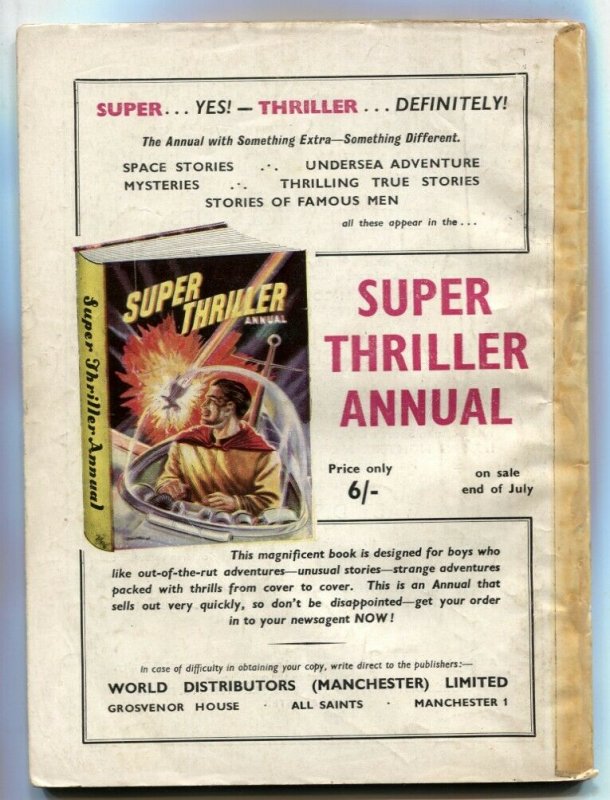 Fast Action Western #4- British comic- Jack Kirby VG