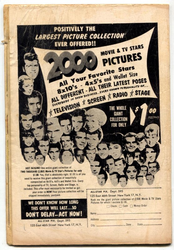 Buccaneers #12  1964 - Super  -G - Comic Book