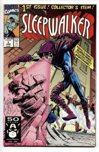 Sleepwalker #1-comic book-1991-Marvel-First appearance